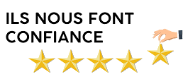 Ils nous font confiance : cinq étoiles dorées